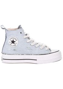 Converse Low-Top Sneaker - Light Blue Platform Sneakers - Gr. 39,5 (EU) - in Blau - f&uuml;r Damen