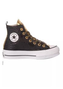 Converse Low-Top Sneaker - Platform Black, Gold - Gr. 41 (EU) - in Schwarz - f&uuml;r Damen