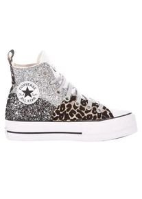 Converse Low-Top Sneaker - Platform Silver, White, Black - Gr. 41 (EU) - in Bunt - f&uuml;r Damen