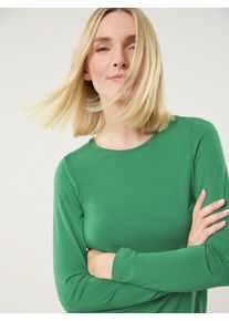 Walbusch Viskose-Shirt Langarm