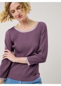 Walbusch Rippshirt Spitzendetail