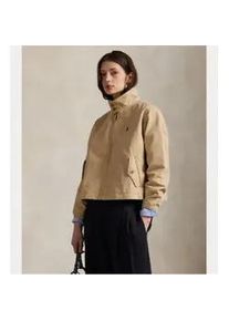 Polo Ralph Lauren f&uuml;r Damen. 211936442003 Braune Segeltuchjacke (S), L&auml;ssig, Baumwolle