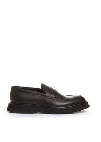 Doucals Doucal's Loafer - Brown Leather Moccasin With Edged Rubber Sole - Gr. 43,5 (EU) - in Braun - f&uuml;r Damen