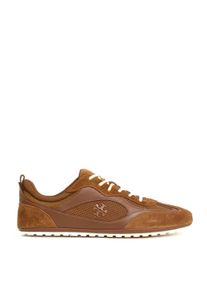Tory Burch Low-Top Sneaker - Cognac Travel Sneakers With Breathable Mesh - Gr. 6 - in Braun - f&uuml;r Damen