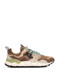 Flower Mountain Low-Top Sneaker - Textured Brown Suede Sneakers With Herringbone Pan - Gr. 43 (EU) - in Braun - f&uuml;r Damen