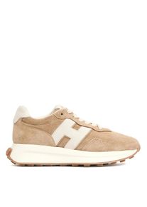 Hogan Low-Top Sneaker - Retrorun Beige Suede Running Sneakers - Gr. 37 (EU) - in Beige - f&uuml;r Damen