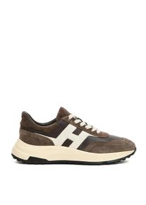 Hogan Low-Top Sneaker - Hyperlight Cam Brown Running Sneakers - Gr. 10 - in Braun - f&uuml;r Damen