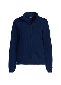 LANDS' END Serious Sweats Rei&szlig;verschluss-Jacke, Damen,  Blau, Baumwoll-Mischung/Polyester-Mischung, by Lands' End