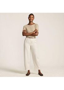 LANDS' END Soft Ease Barrelhose aus Leinenmix f&uuml;r Damen, Damen, size: regular, Beige, by Lands' End