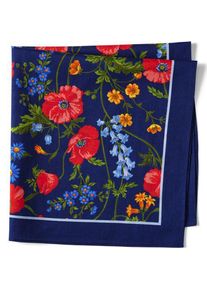 LANDS' END Baumwoll-Halstuch f&uuml;r Damen, Damen, size: regular, Blau, Baumwolle, by Lands' End