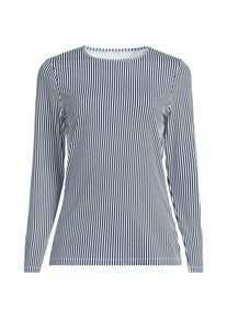 LANDS' END Schnelltrocknendes UPF 50 Sonnenschutz-Gartenshirt, Damen, size: regular, Blau, Nylon-Mischung, by Lands' End