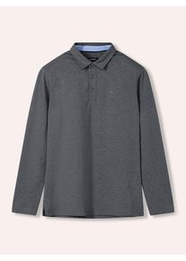 Walbusch Langarmpolo aus Baumwollmix