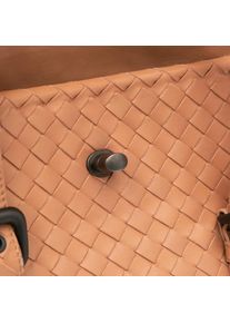 Bottega Veneta Hobo Bags - Intrecciato Flap Satchel - Gr. unisize - in Braun - f&uuml;r Damen