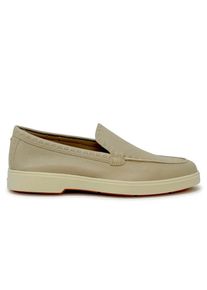 Santoni Wuya71436tisswkap10 Nude Leather Loafer - Gr. 36 (EU) - in Beige