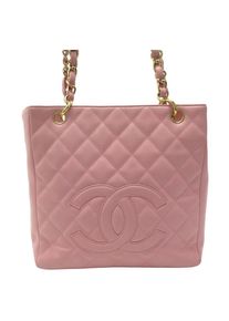 Chanel Crossbody Bags - Chanel SHOPPING TOTE HANDTASCHE AUS ROSA KAVIARLED - Gr. unisize - in Rosa - f&uuml;r Damen