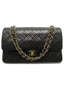 Chanel Crossbody Bags - VINTAGE Chanel KLASSISCHE TIMELESS MEDIUM SCHULTER - Gr. unisize - in Schwarz - f&uuml;r Damen