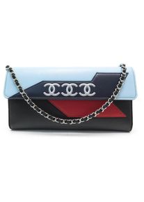 Chanel Crossbody Bags - Chanel HANDTASCHE WALLET ON CHAIN AIRLINE WOC LEDE - Gr. unisize - in Bunt - f&uuml;r Damen