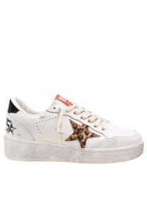 Golden Goose Deluxe Brand Golden Goose Low-Top Sneaker - Sneakers Ball Star 2 In White Leather - Gr. 35 (EU) - in Wei&szlig; - f&uuml;r Damen