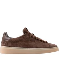 D.A.T.E. D.A.T.E Low-Top Sneaker - Levante Suede Sneakers With Stitched Rubber Sole - Gr. 40 (EU) - in Braun - f&uuml;r Damen