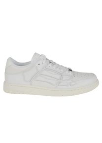 Amiri Low-Top Sneaker - Paneled White Leather Low-Top Sneakers With Lace-U - Gr. 44 (EU) - in Wei&szlig; - f&uuml;r Damen