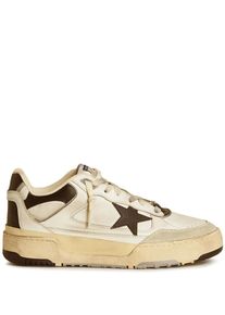 Golden Goose Deluxe Brand Golden Goose Low-Top Sneaker - Low-Top Sneakers With Vintage Star Emblem - Gr. 39 (EU) - in Beige - f&uuml;r Damen