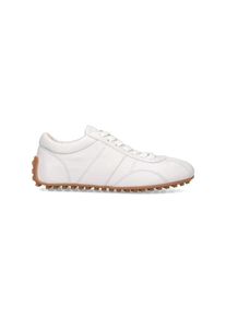 Tod's Tod's Low-Top Sneaker - White Sheepskin Leather Low-Profile Sneakers - Gr. 37,5 (EU) - in Wei&szlig; - f&uuml;r Damen