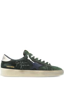 Golden Goose Deluxe Brand Golden Goose Low-Top Sneaker - Low-Top Sneakers With Navy Star Detail - Gr. 40 (EU) - in Gr&uuml;n - f&uuml;r Damen