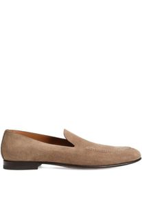 Dolce & Gabbana Dolce&Gabbana Loafer - Split Calfskin Slippers - Gr. 42,5 (EU) - in Braun - f&uuml;r Damen