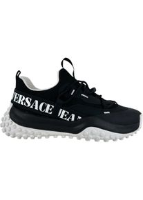 Versace Jeans Couture Low-Top Sneaker - Heren Sneaker - Gr. 45 (EU) - in Schwarz - f&uuml;r Damen