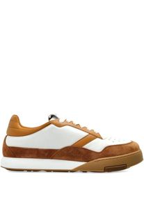 Givenchy Low-Top Sneaker - Low-Profile Flat Shoes With Suede Overlays - Gr. 42 (EU) - in Wei&szlig; - f&uuml;r Damen