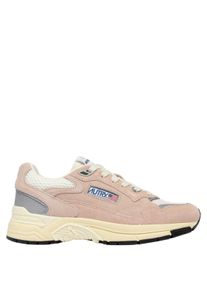 Autry Low-Top Sneaker - Front Lace-Up Sneakers - Gr. 38 (EU) - in Beige - f&uuml;r Damen