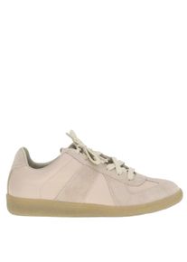 Maison Martin Margiela Maison Margiela Low-Top Sneaker - Low-Top Sneakers In Light Pink Nappa Leather - Gr. 37 (EU) - in Beige - f&uuml;r Damen