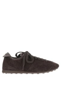 Jacquemus Low-Top Sneaker - Suede Leather Sneakers With Tapered Toe - Gr. 39 (EU) - in Schwarz - f&uuml;r Damen