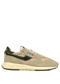 Autry Low-Top Sneaker - Reelwind Low Nylon And Suede Sneakers - Gr. 40 (EU) - in Beige - f&uuml;r Damen