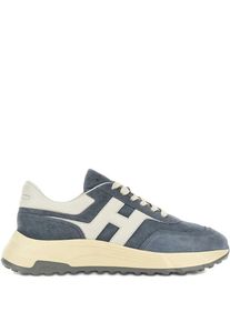 Hogan Low-Top Sneaker - Silk And Nylon Sneakers - Gr. 6 - in Grau - f&uuml;r Damen