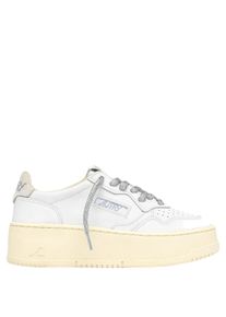Autry Low-Top Sneaker - Medalist Platform Sneakers - Gr. 37 (EU) - in Beige - f&uuml;r Damen
