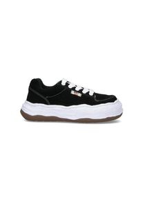 Maison Mihara Yasuhiro Low-Top Sneaker - Low-Top Sneakers With Rounded Toe - Gr. 44 (EU) - in Schwarz - f&uuml;r Damen