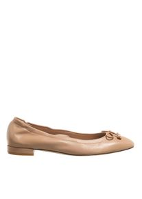 Stuart Weitzman Ballerinas - Bria Ballet Flat - Gr. 37 (EU) - in Beige - f&uuml;r Damen