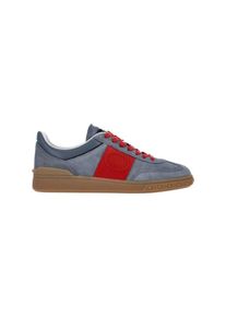 Valentino Garavani Low-Top Sneaker - Low-Top Calf Suede Sneakers - Gr. 45 (EU) - in Blau - f&uuml;r Damen