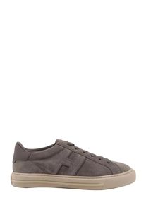 Hogan Low-Top Sneaker - Low-Top Lace-Up Shoes In Graphite Mutton - Gr. 6_5 - in Grau - f&uuml;r Damen