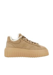 Hogan Low-Top Sneaker - H-Stripes Sneakers With Sole And Lace-Up Front - Gr. 36 (EU) - in Braun - f&uuml;r Damen