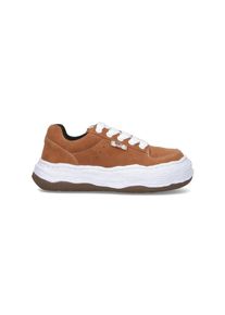 Maison Mihara Yasuhiro Low-Top Sneaker - Brown Calf Leather Low-Top Sneakers - Gr. 42 (EU) - in Braun - f&uuml;r Damen