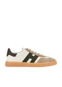 Hogan Low-Top Sneaker - Lace-Up Sneakers With Beige Suede Overlays - Gr. 9 - in Bunt - f&uuml;r Damen
