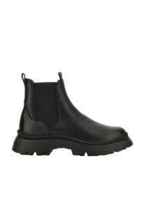 Hogan Stiefel - H692 Chelsea Boots With Elastic Side Panels - Gr. 8_5 - in Schwarz - f&uuml;r Damen