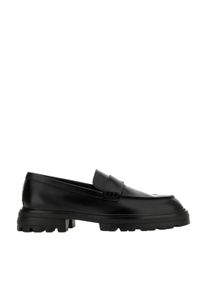 Hogan Loafer - Sophisticated Penny Loafers In Leather - Gr. 6 - in Schwarz - f&uuml;r Damen