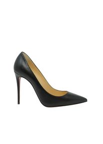 Christian Louboutin Hohe Schuhe - 3191410 Bk01 Black Leather Kate 100 Pumps - Gr. 41 (EU) - in Schwarz - f&uuml;r Damen