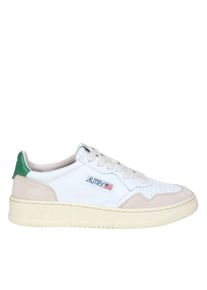 Autry Low-Top Sneaker - Sneakers In Leather And Suede Color White - Gr. 44 (EU) - in Beige - f&uuml;r Damen