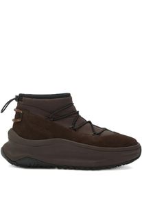 Moon Boot Moonboot Stiefel - Brown Polyester Ankle Boots With Sculpted Sole - Gr. 41 (EU) - in Schwarz - f&uuml;r Damen