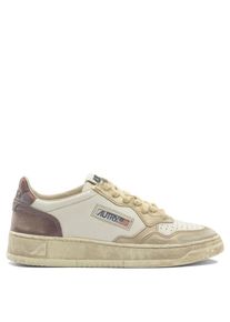 Autry Low-Top Sneaker - "Medalist Low Super Vintage" Sneakers - Gr. 36 (EU) - in Beige - f&uuml;r Damen