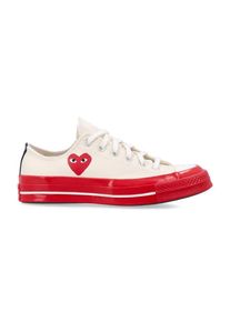 Comme des Garcons Play Low-Top Sneaker - Comme Des Gar&ccedil;ons Play X Converse Chuck 70 Low-Top - Gr. 5 - in Rot - f&uuml;r Damen